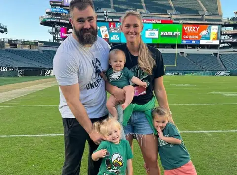 How Jason Kelce Went From Celebrity Athlete to Family Dad for His 3 Daughters