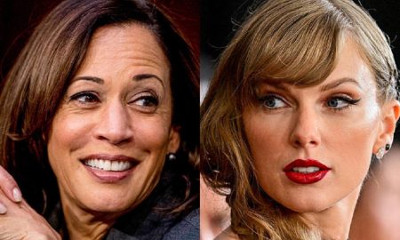 Taylor Swift and Kamala Harris.